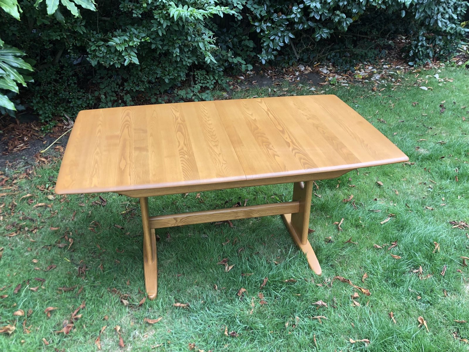 photo for sale Ercol Windsor Medium Extending Dining Table Elm Model 1193