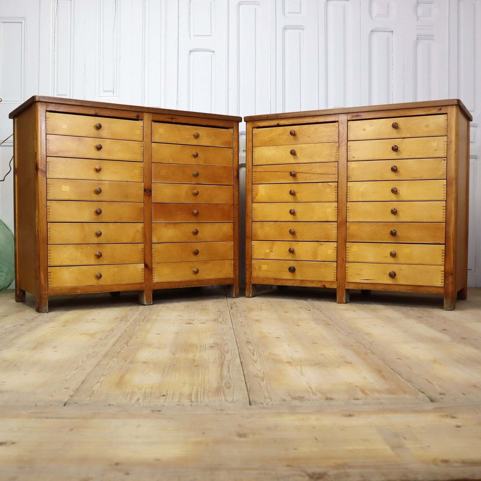 Vintage Shop Haberdashery Chest Of Drawers photo furniture