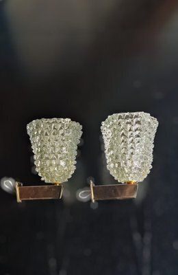 Rostrato Murano Applique In The Style Of Barovier & Toso, 1950s photo for sale