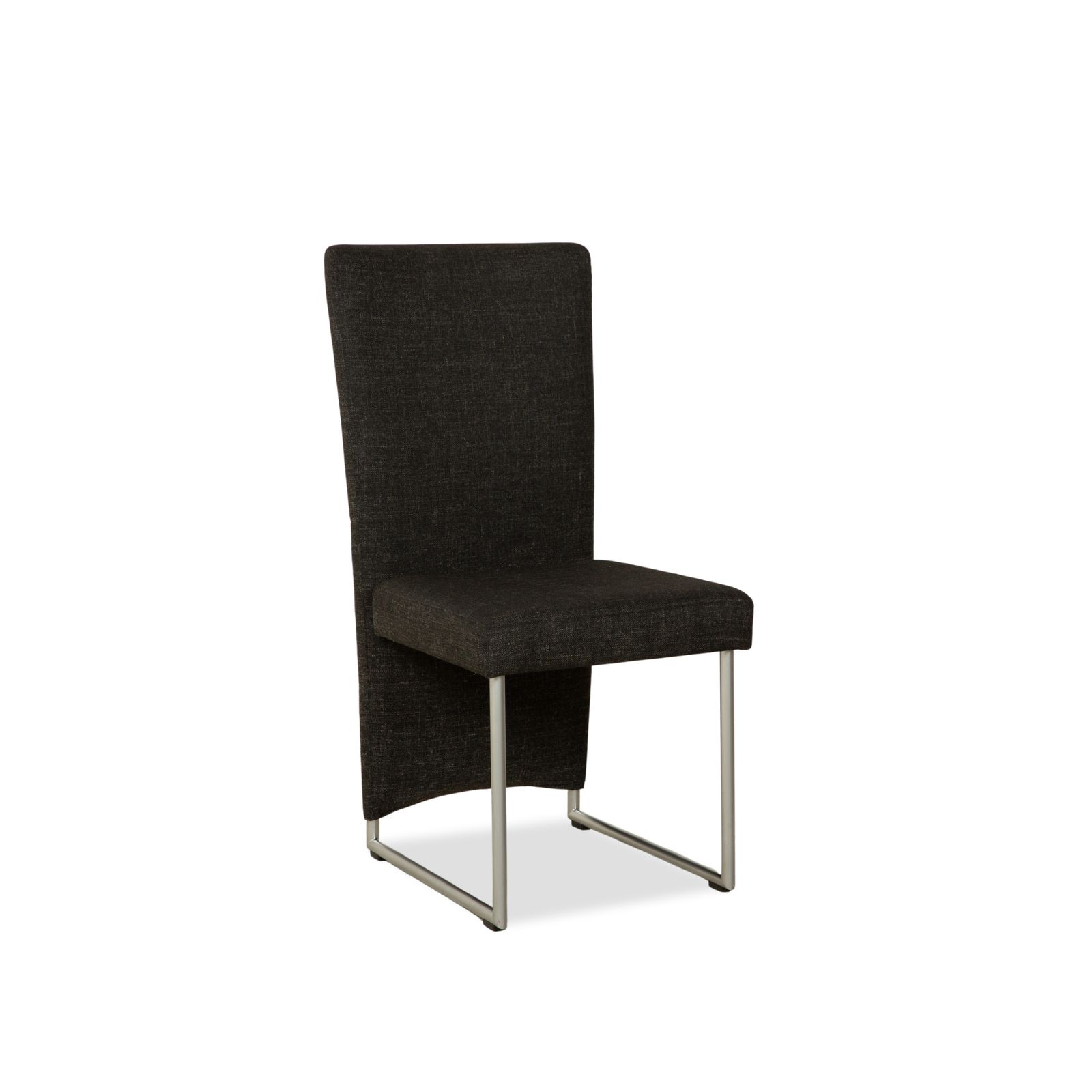 Set Of 6 Rolf Benz 7400 Fabric Chairs In Anthracite And Dark Grey For Dining Room photo for sale