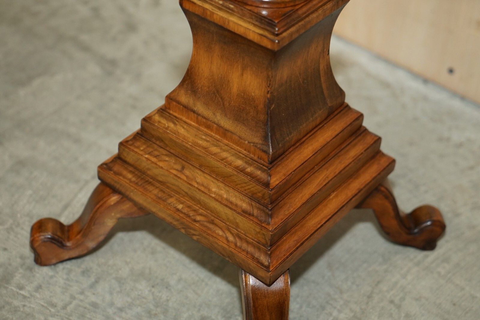 Fine English Made Jb Wright Cabinet Maker Regency Revival Side End Lamp Table photo buy