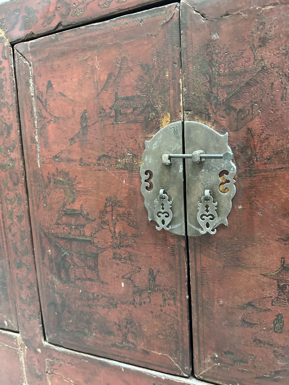 Chinese 'Shanxi' Painted Cabinet photo buy