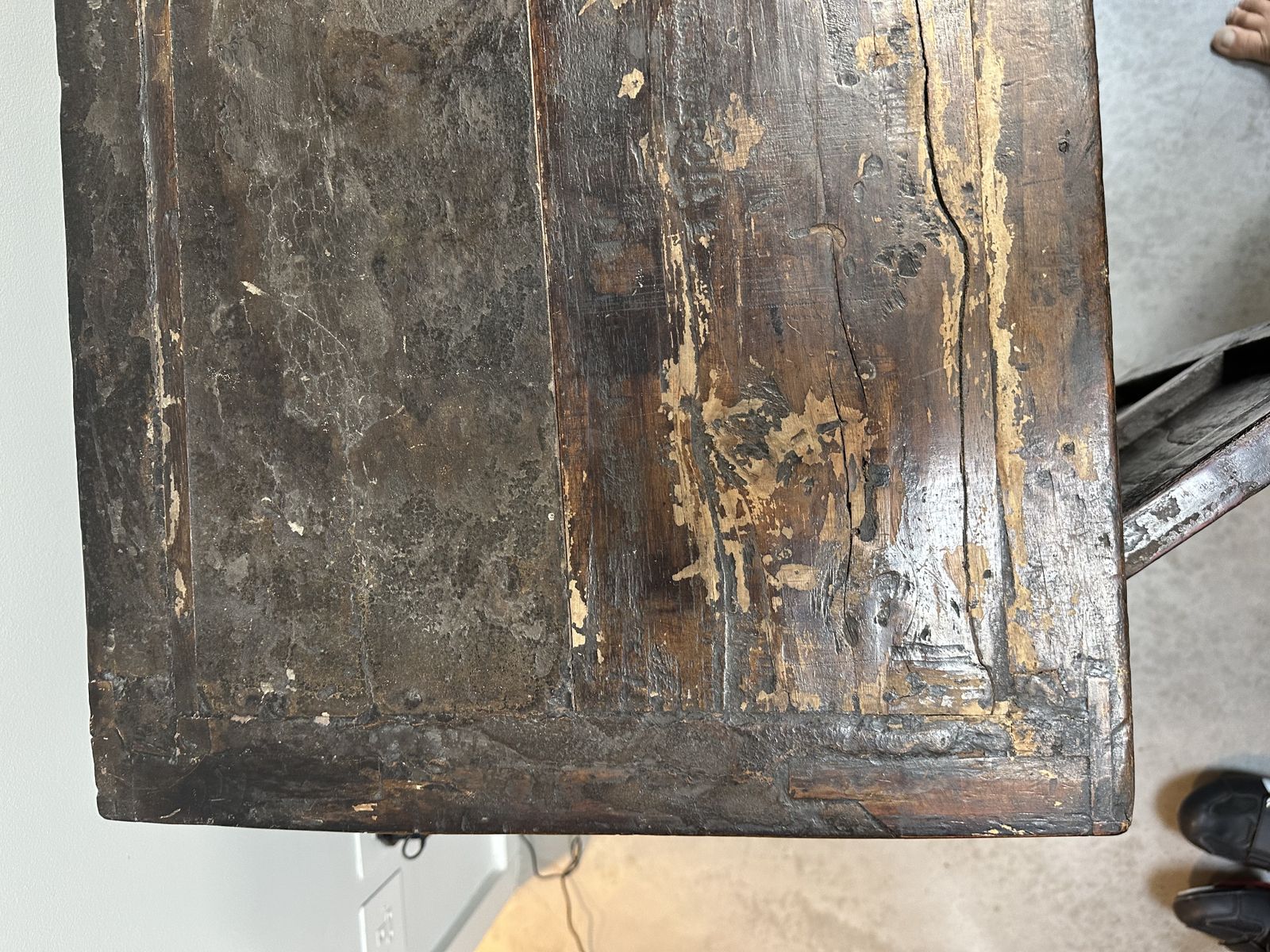 Furniture Chinese 'Shanxi' Painted Cabinet photo
