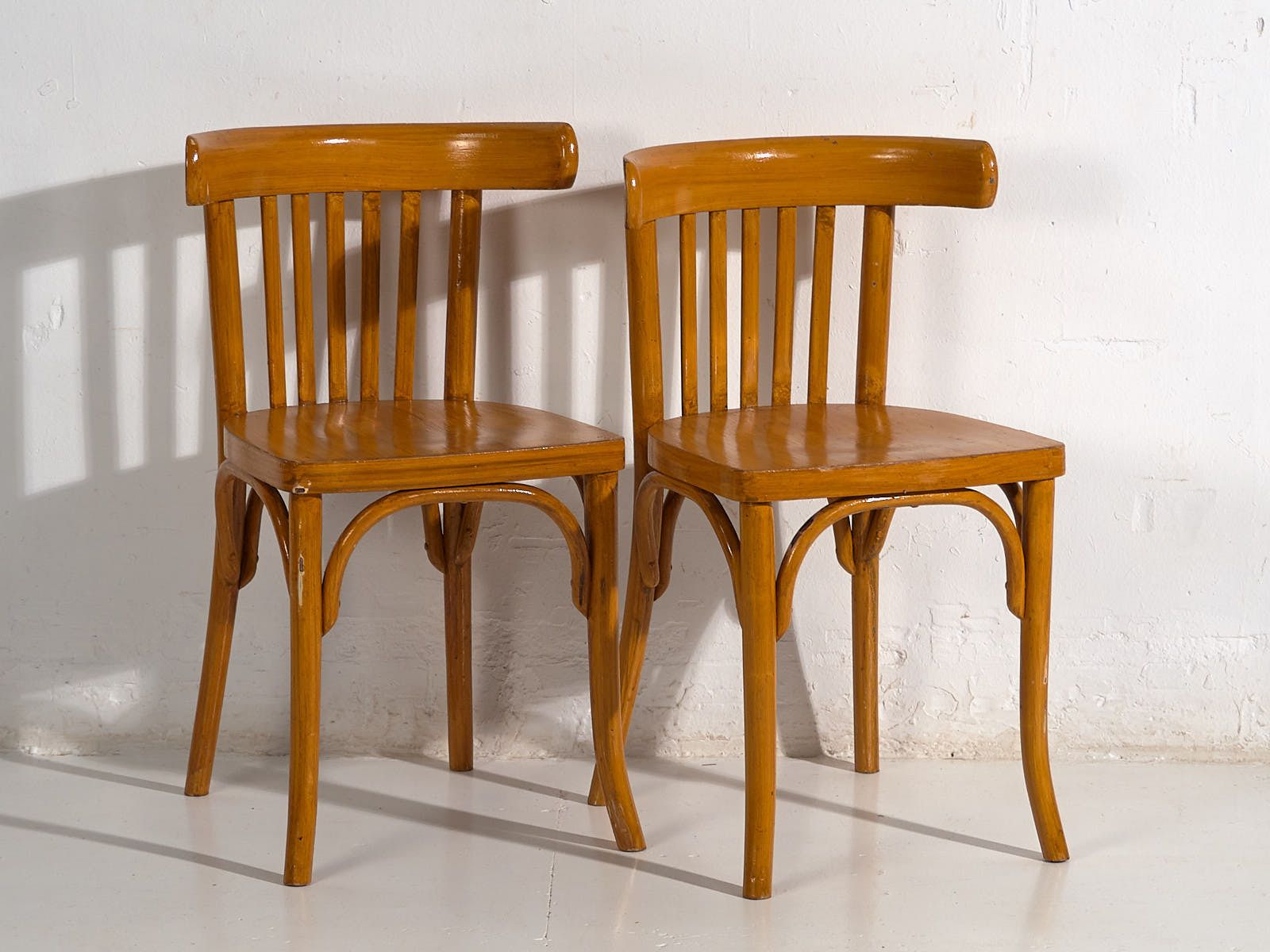 Set Of Antique Bistro Chairs (C.1920). Set Of 2 Pieces #5 photo furniture