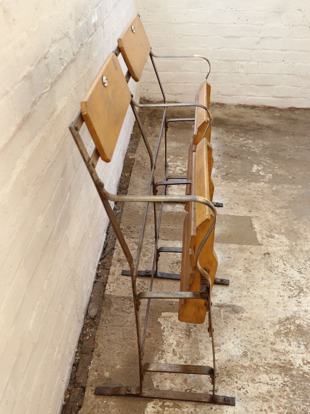 Vintage Double French Theatre Seats photo vinterior