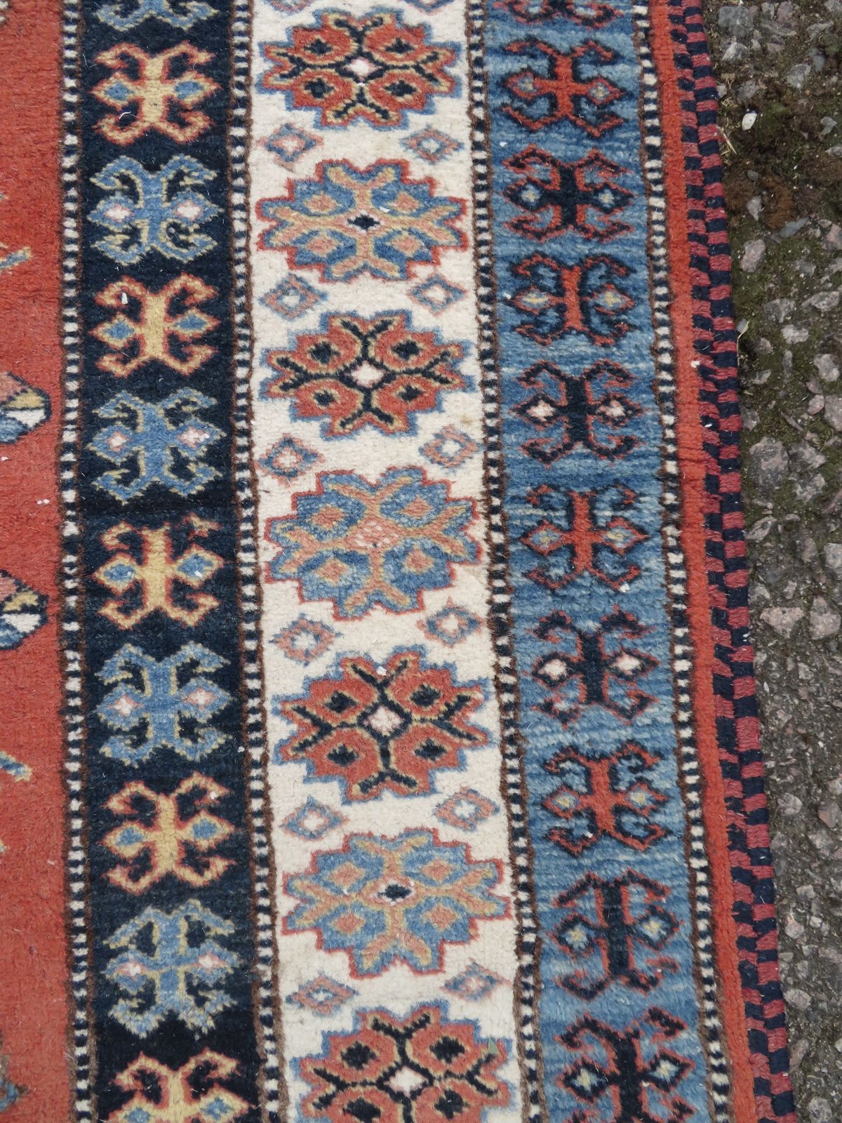 photo buy Afghan Caucasian Design Rug. Peacocks,Animals,Figures. 172cm X 158cm.