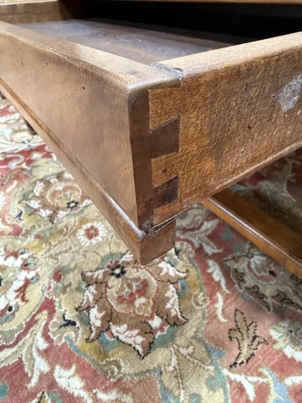 Louis XIII Style Parquet Coffee Table And End Tables photo furniture