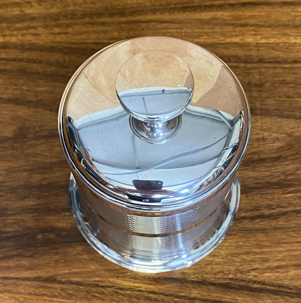 Stunning English Solid Sterling Silver 1936 Art Deco Style Cigarette Dispenser photo 950.0