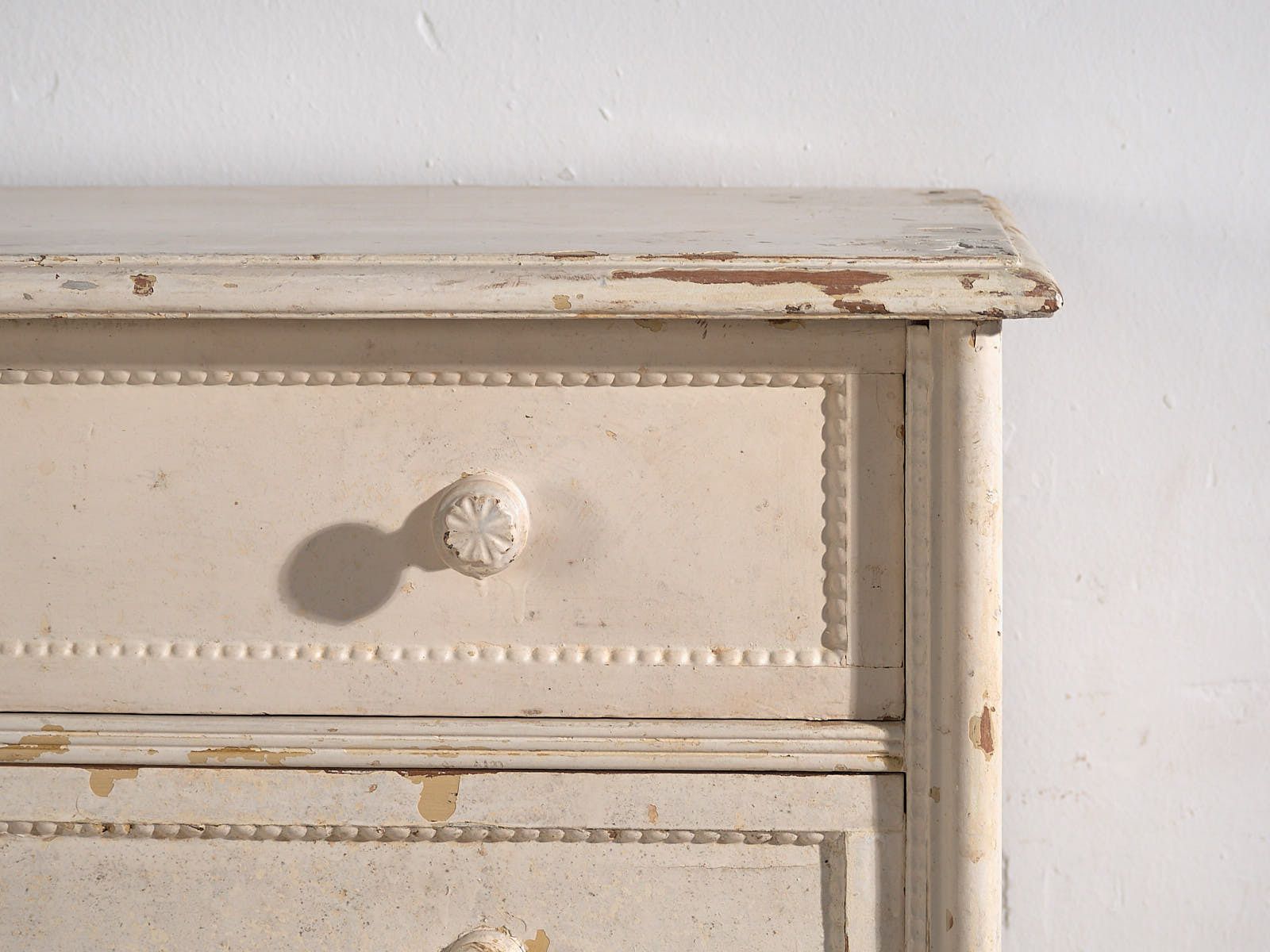 Antique White Tall Chest Of Drawers (C.1920) #60 photo buy