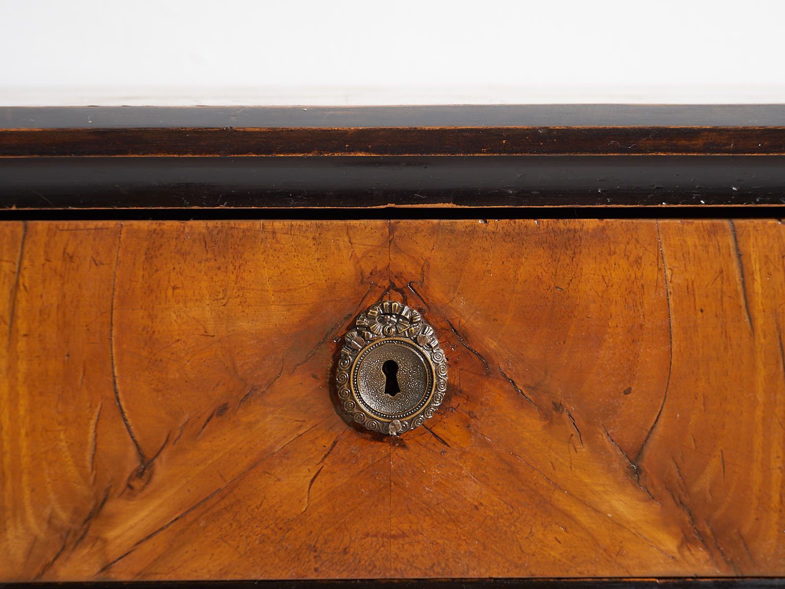 Antique Biedermeier Style Chest Of Drawers (C.1830) #16 photo vinterior