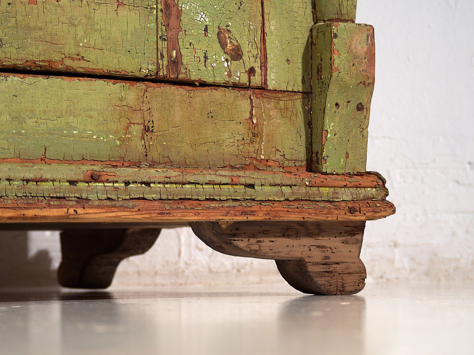 Antique Chest Of Drawers With Green Patina (C.1920) #59 photo furniture