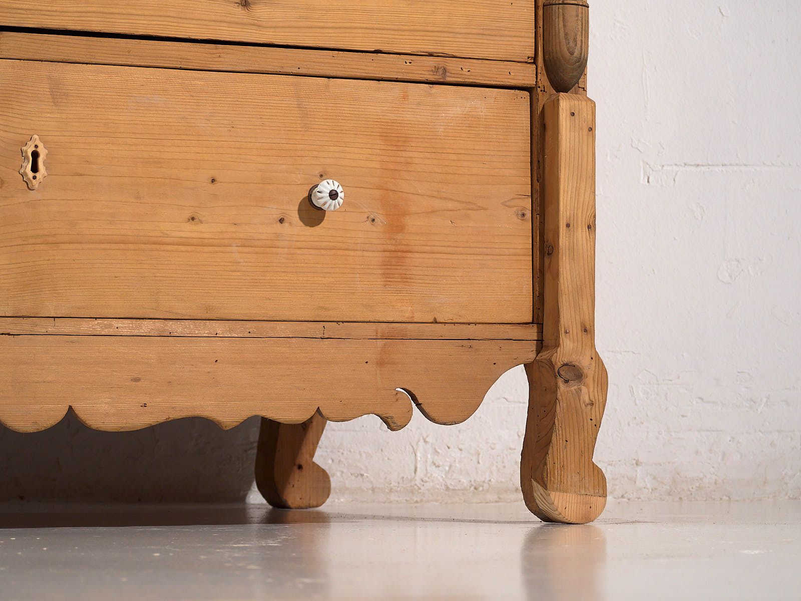Antique French Provençal Style Chest Of Drawers (C.1920) #41 photo furniture