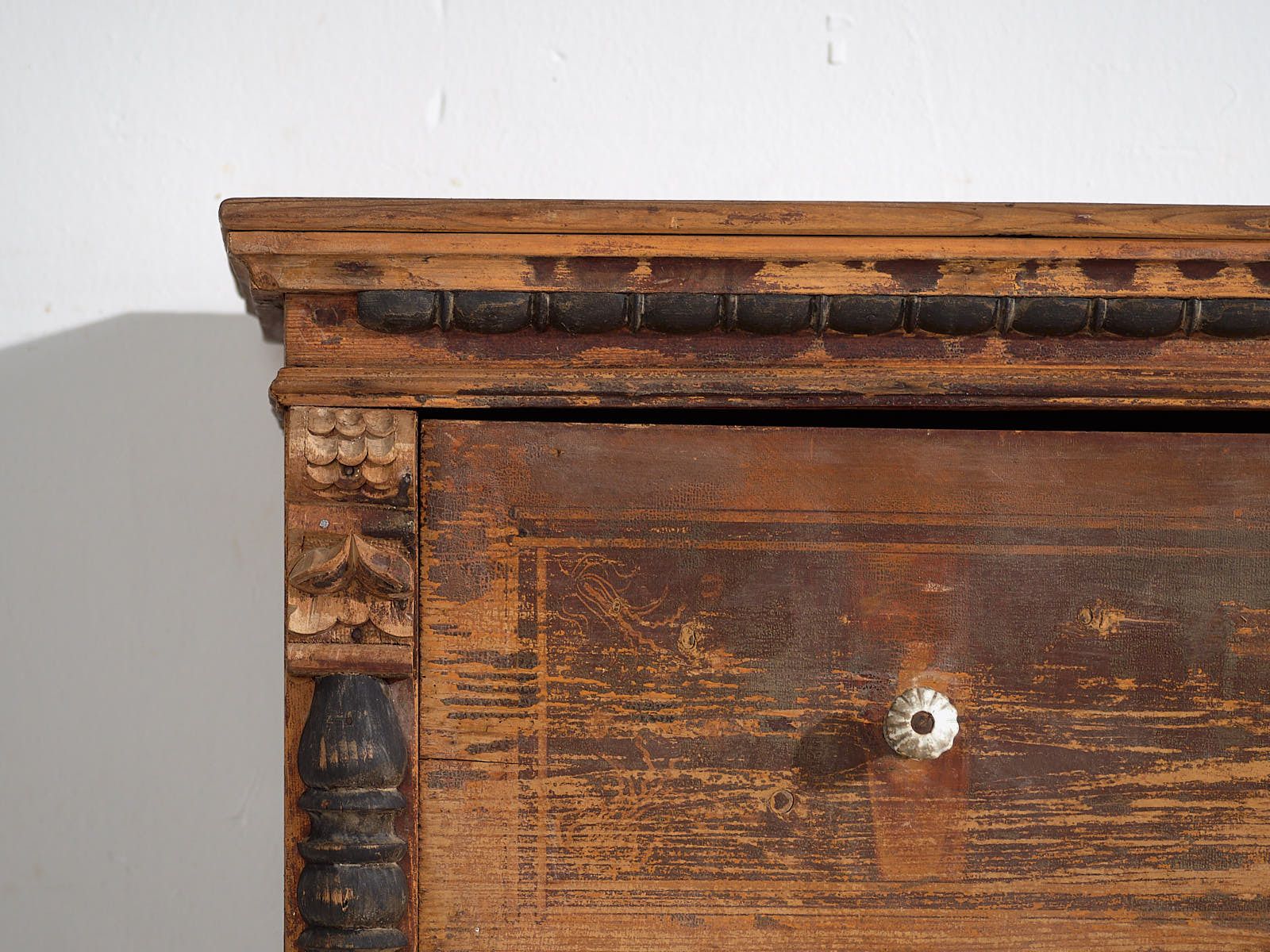 Antique Chest Of Drawers With Porcelain Handles (C.1920) #77 photo buy