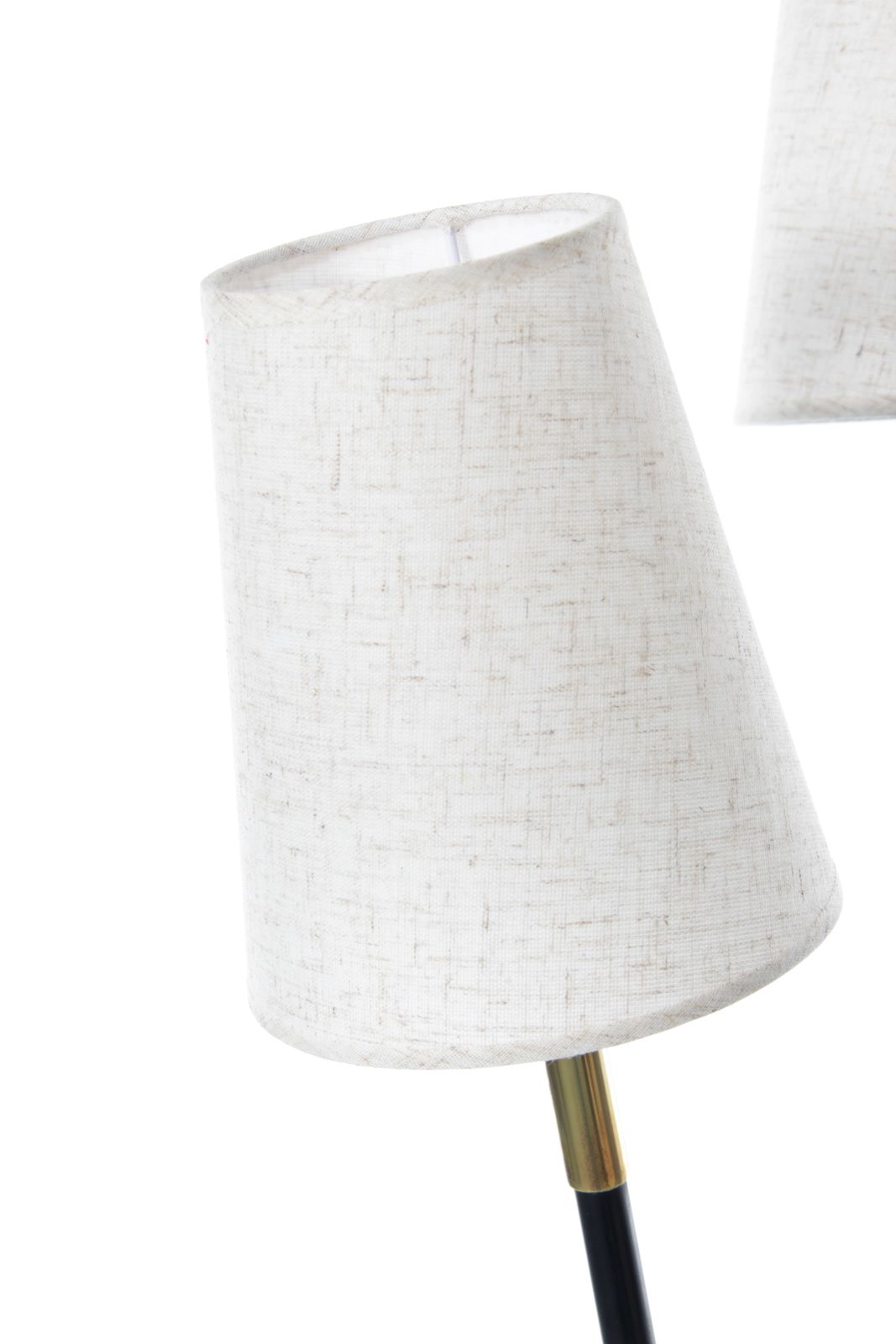 Mid Century Modern Tripod Floor Lamp With Three Lampshades photo Lighting