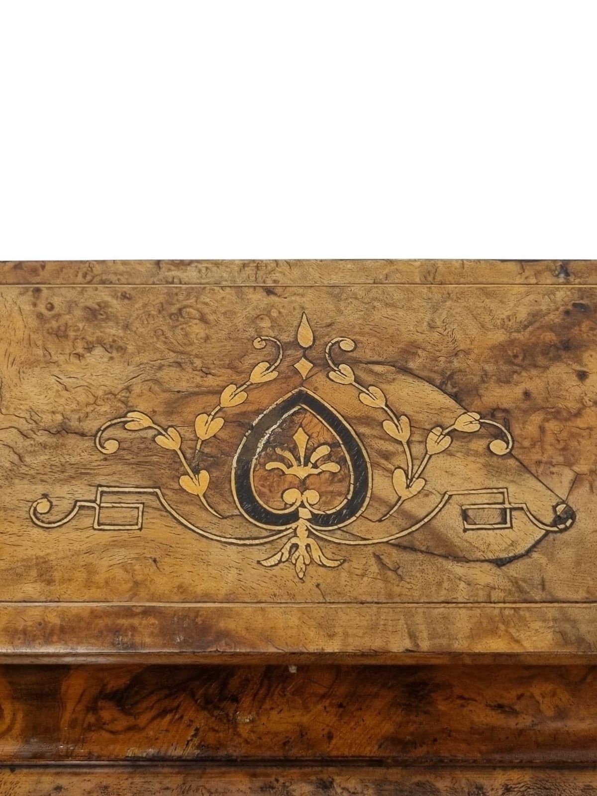 Antique Victorian Davenport Desk / C.1860 photo vinterior