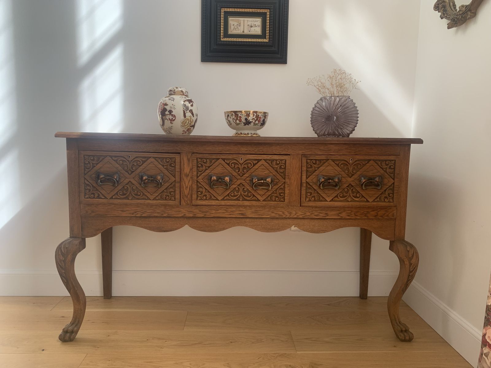 Console Circa 1920,Excellent Condition.Great For Any Room If Your Choice.