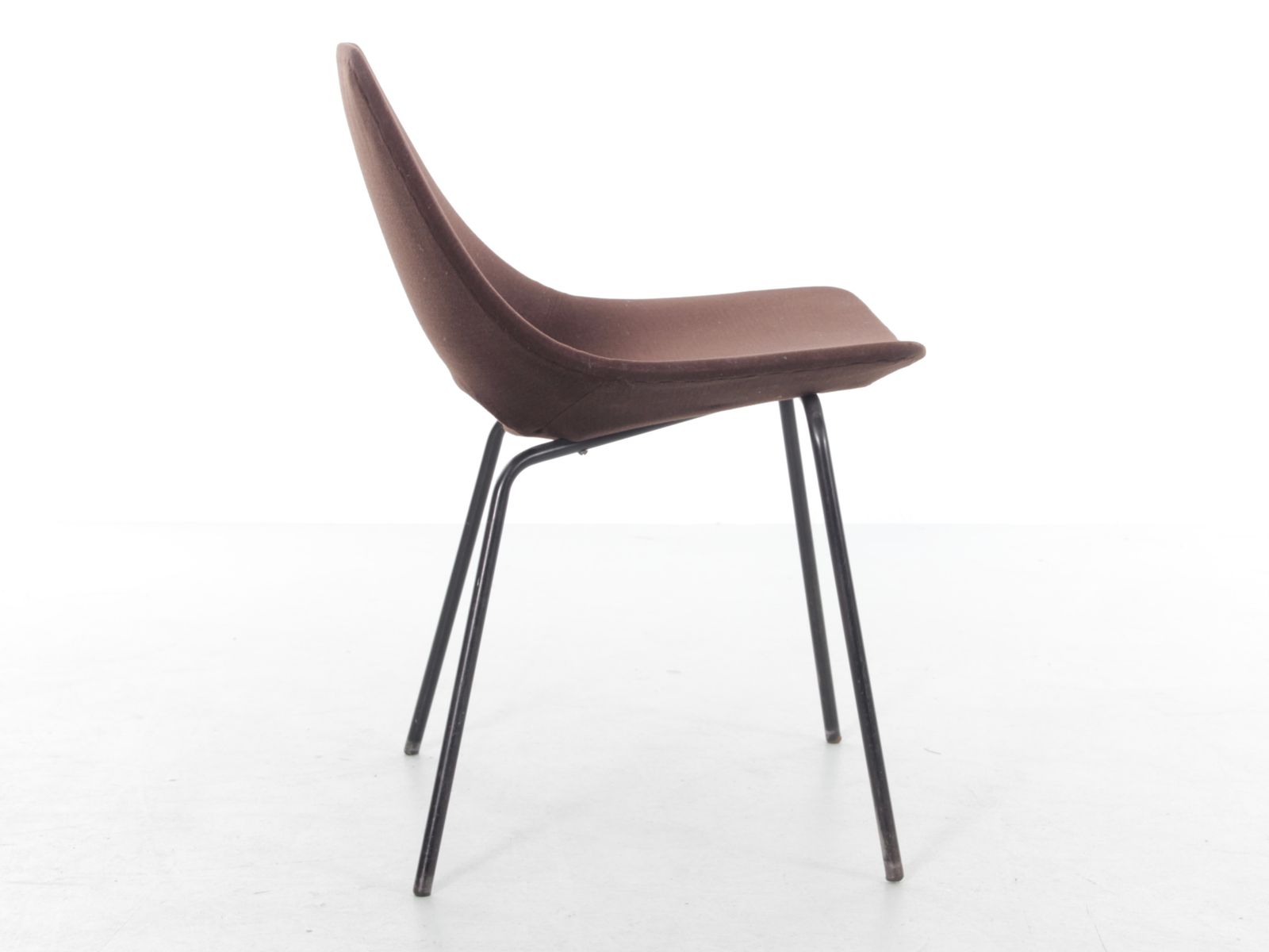 Mid Century Modern Pair Of “Tonneau” Chairs, 1965 Edition By Steiner, Designed By Pierre Guariche photo Furniture