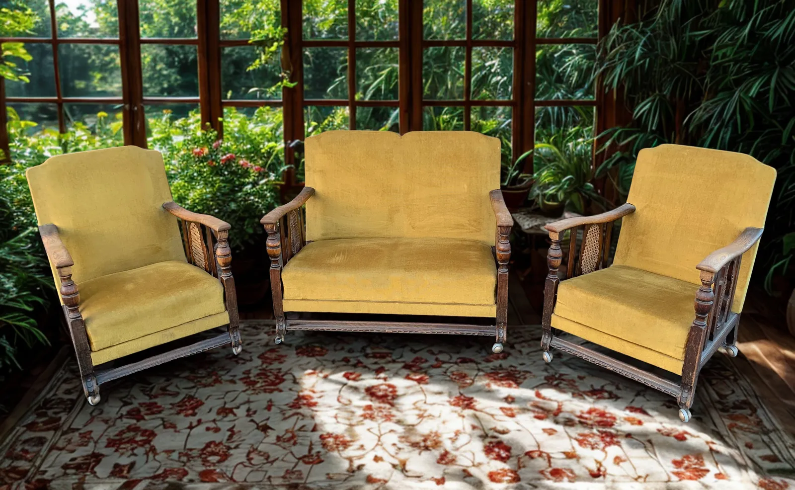 Bowman Brothers Of Camden Interwar Period Parlour Suite