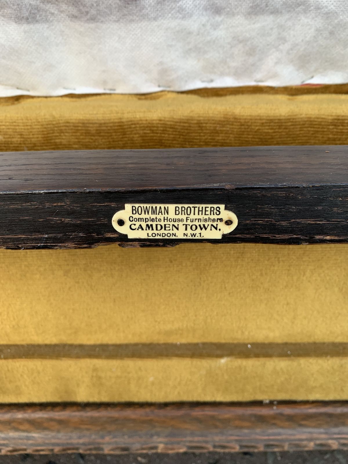 1260.0 Bowman Brothers Of Camden Interwar Period Parlour Suite photo