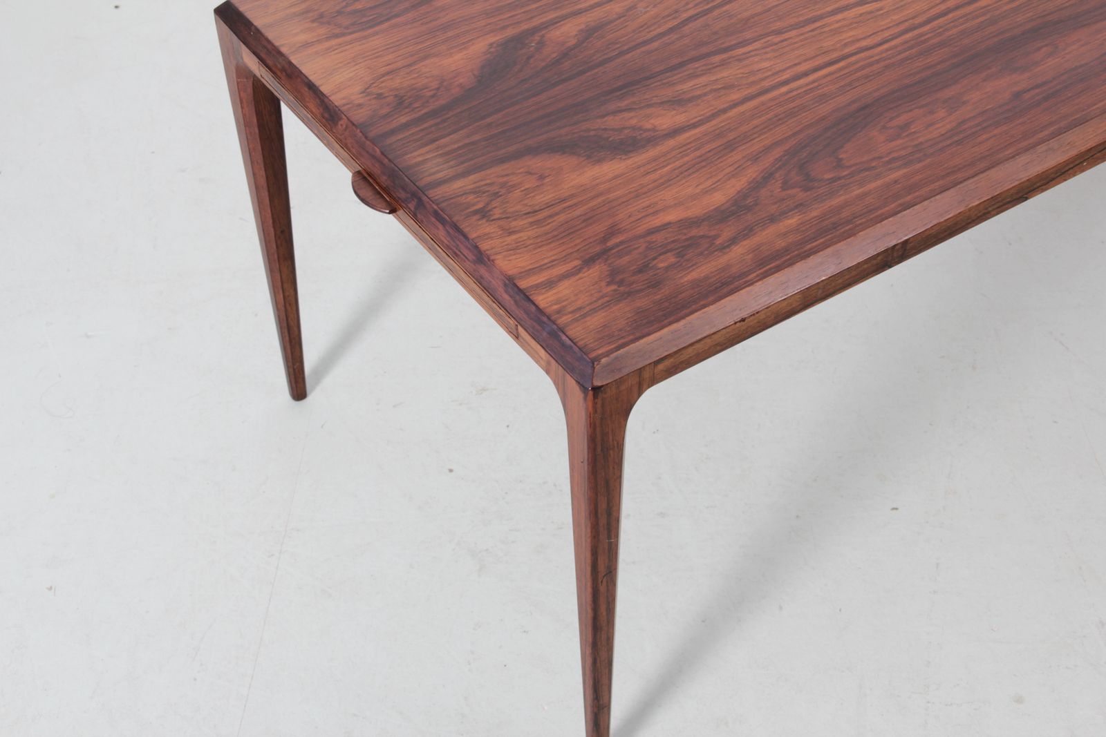 Scandinavian Occasional Table In Rosewood Designed By Johannes Andersen photo Furniture