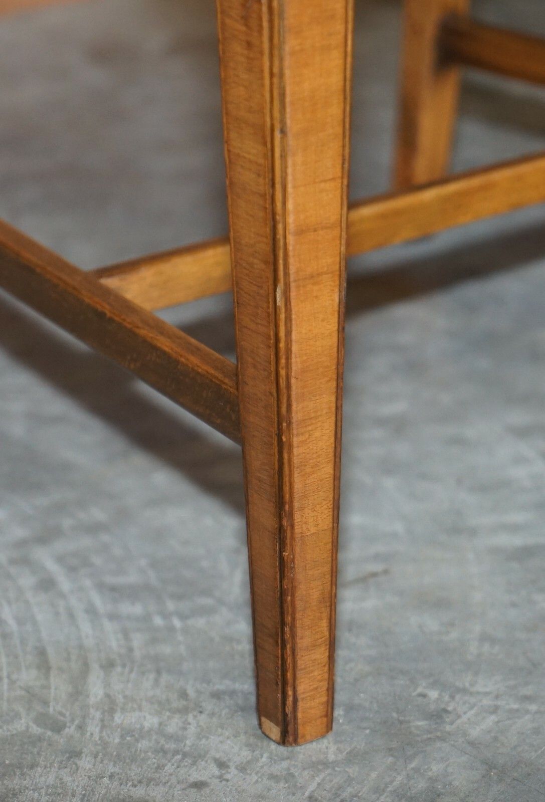 photo furniture Suite Of Four Swedish Walnut & Beech Wood Dining Chairs Matching Table Available