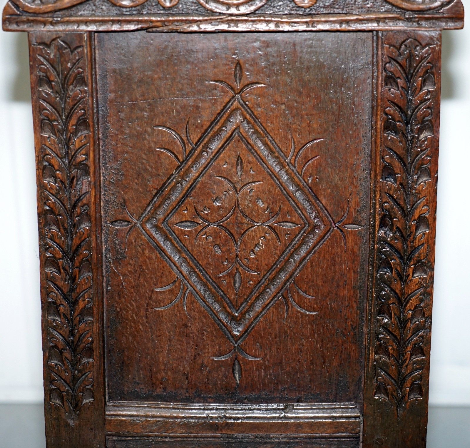 Rare Circa 1760 Fruit Wood Chair Nicely Carved Quite Small 18th Century Example photo vinterior