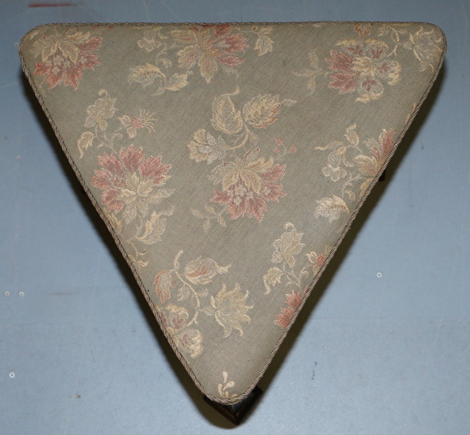 Rare Circa 1860 Victorian Triangle Hunting Stool From Buckeburg Castle Germany photo Furniture