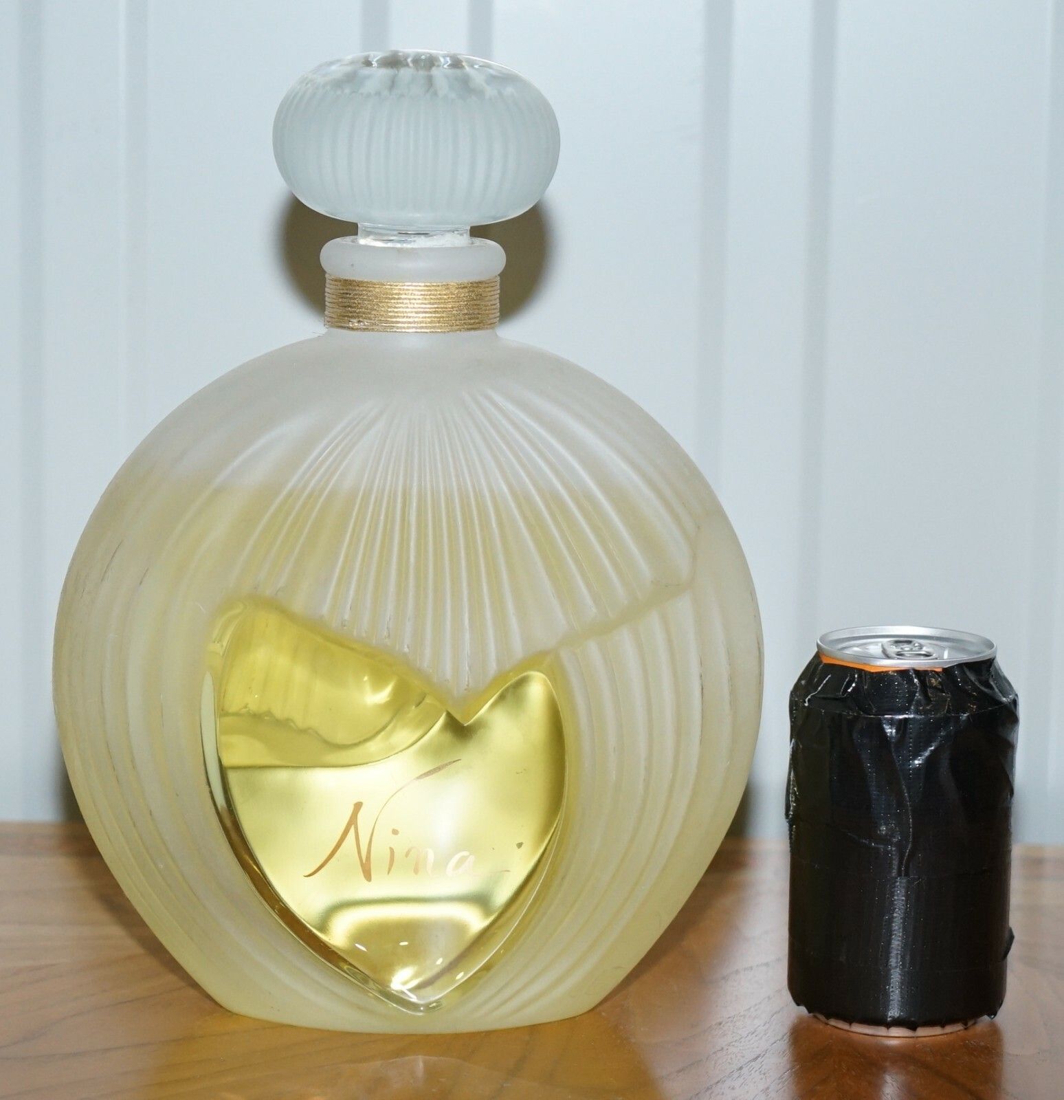 Very Rare Nina Ricci Giant Factice Display Perfume Scent Bottle Lalique Designed photo furniture