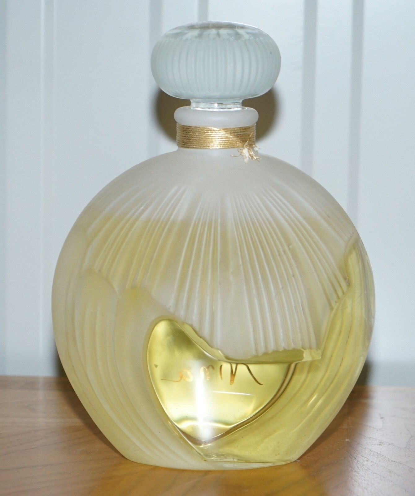 Home Decor Very Rare Nina Ricci Giant Factice Display Perfume Scent Bottle Lalique Designed photo