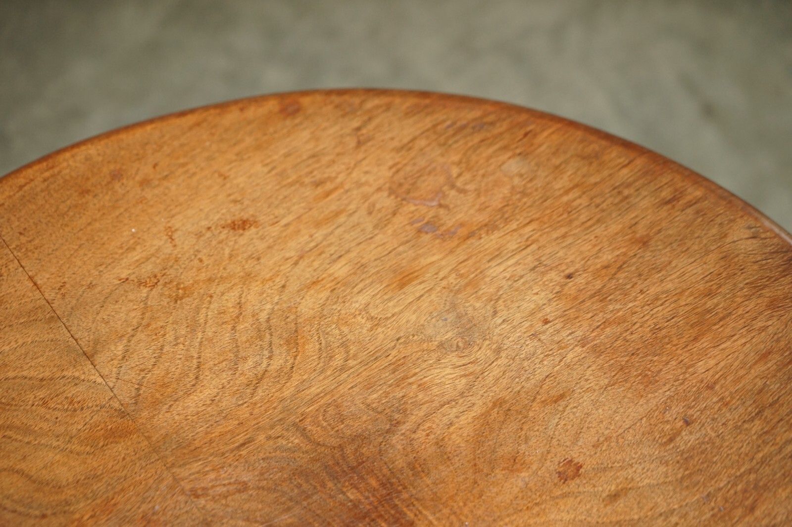 Furniture Small Vintage English Oak Coffee Table With Nice Cabriole Legs Lovely Patina photo