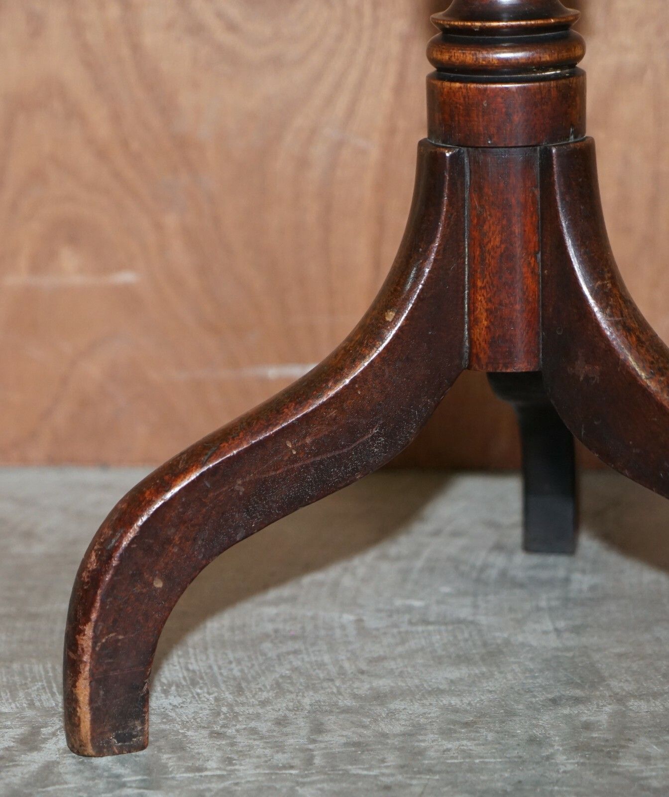 photo for sale Antique Victorian Mahogany Hand Carved Jardiniere Table Or Plant Stand Pedestal