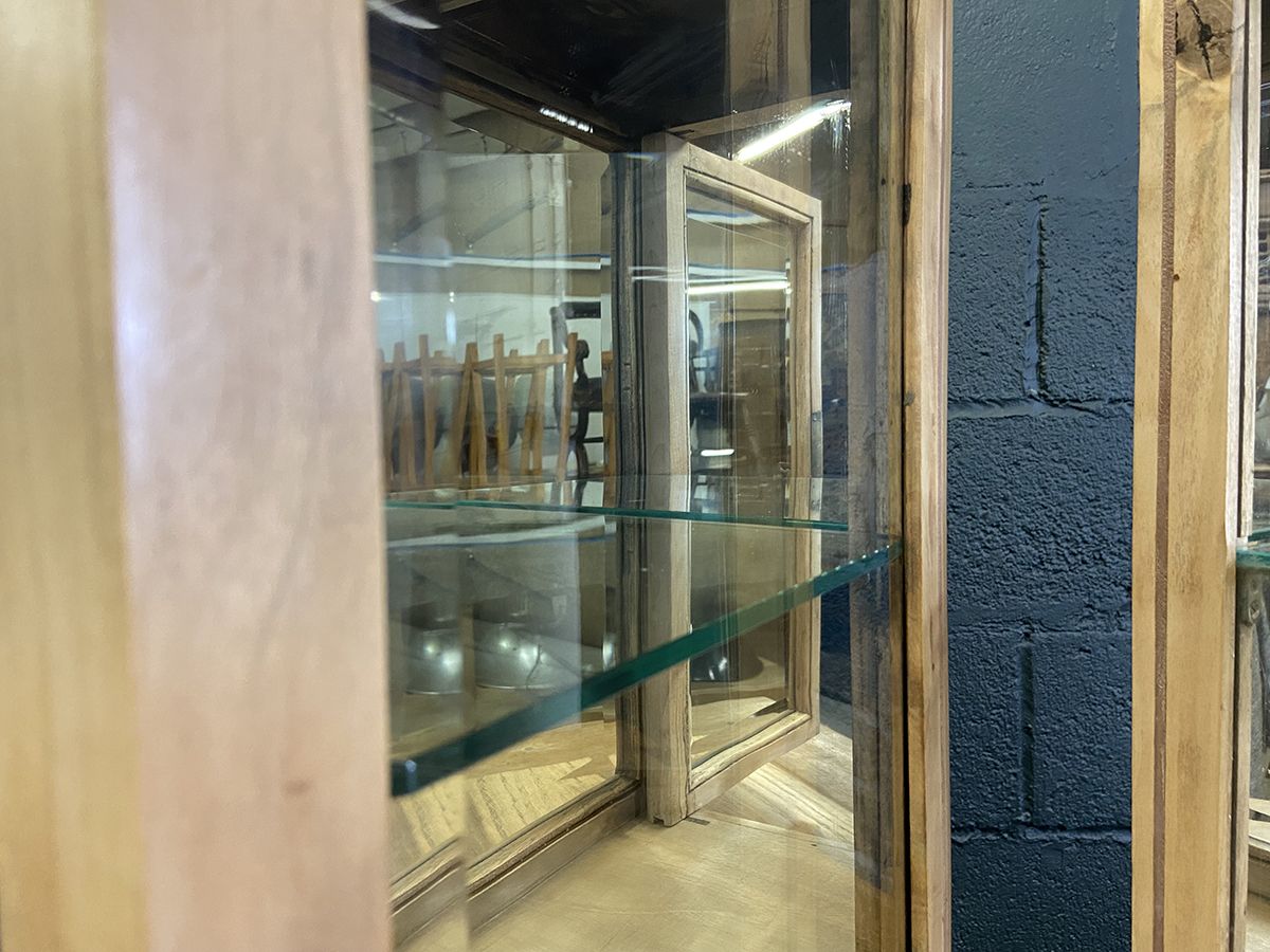 1495.0 Pair Of French Art Deco Display Cabinets photo