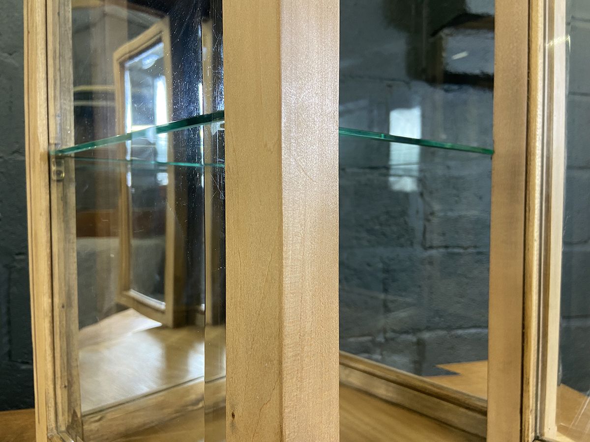 photo buy Pair Of French Art Deco Display Cabinets