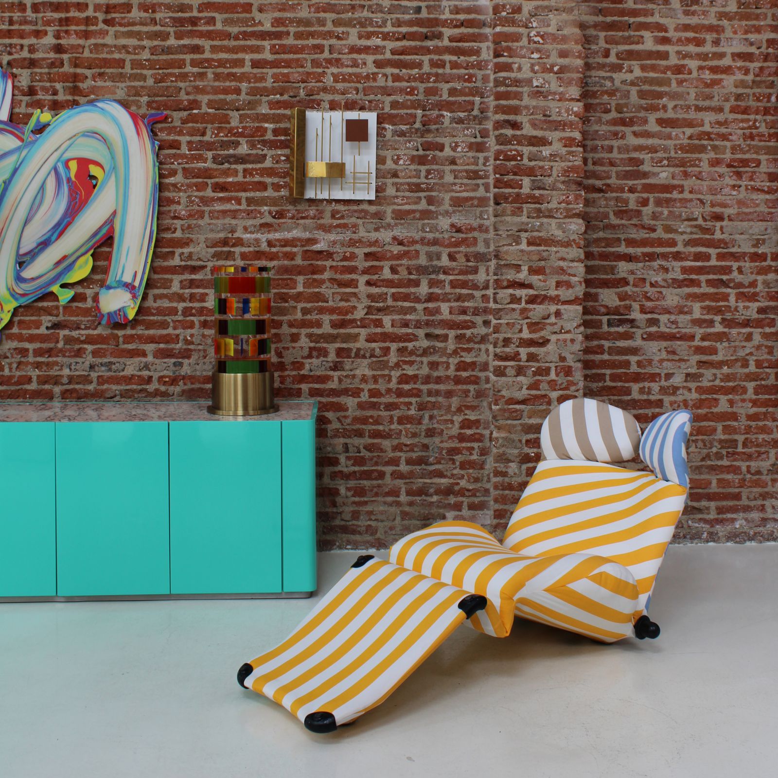 photo vinterior Armchair Mod. Wink Designed By Toshiyuki Kita For Cassina, 1980s