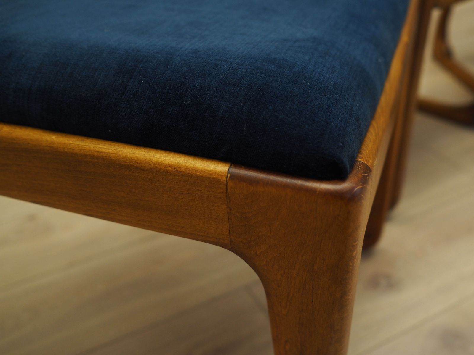 Set Van Vier Beukenhouten Stoelen – Deens Design, Ca. Jaren 1950 – Ontwerper Holger Jacobsen, Fabrikant Fritz Hansen photo 1759.0