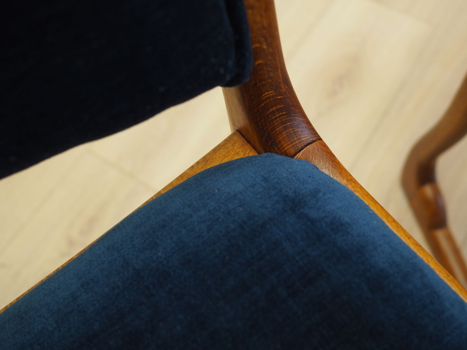1759.0 Set Van Vier Beukenhouten Stoelen – Deens Design, Ca. Jaren 1950 – Ontwerper Holger Jacobsen, Fabrikant Fritz Hansen photo