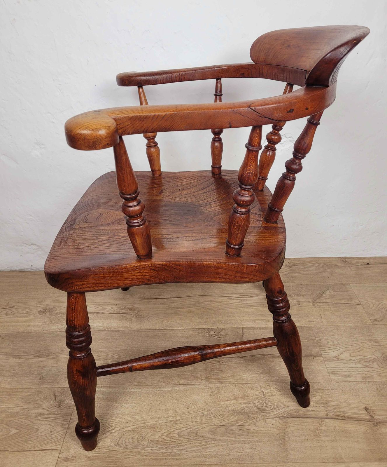 Smokers Bow Armchair Victorian Country Farmhouse Ash & Elm Delivery Available photo vintage