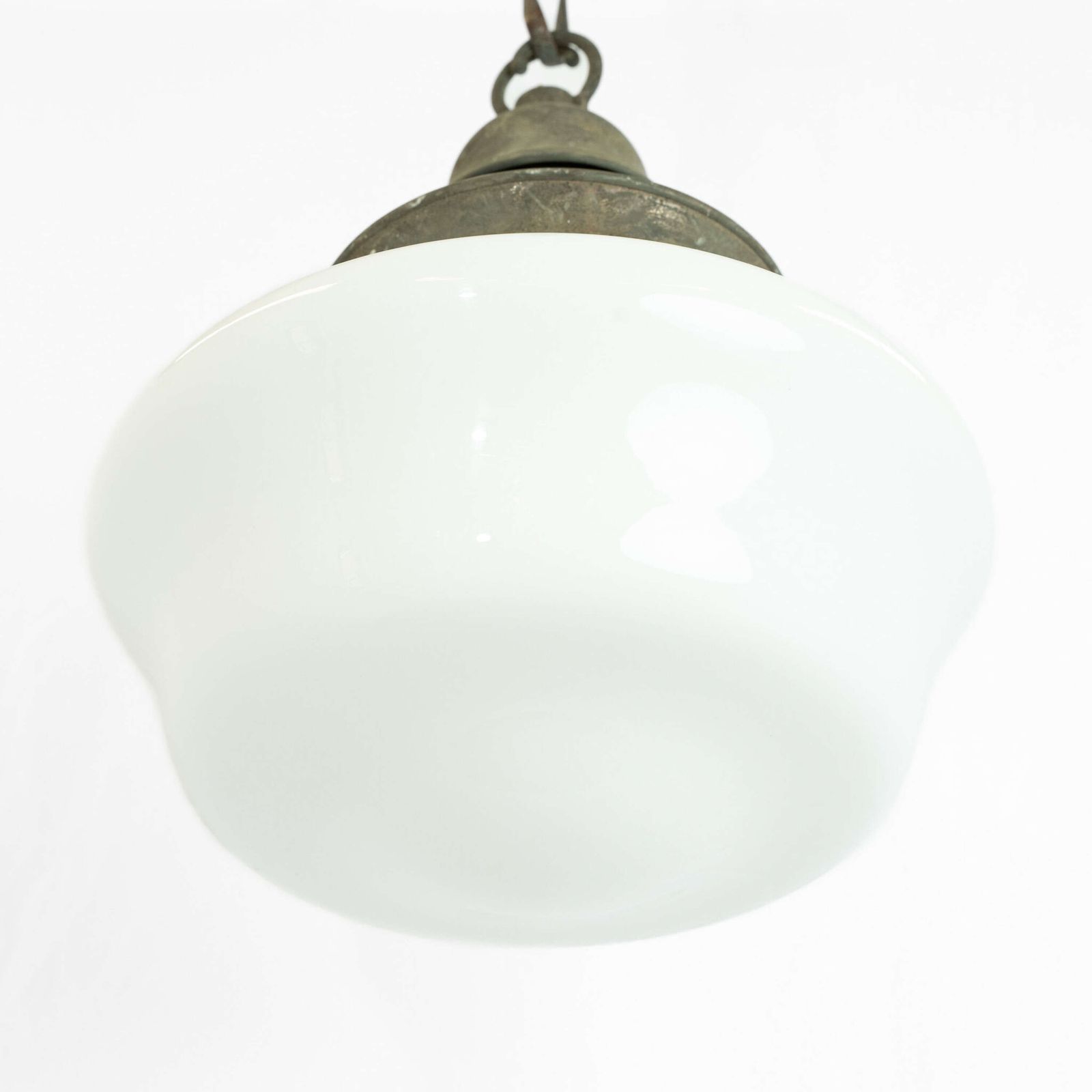 Large English Opaline Church Pendant Light photo furniture