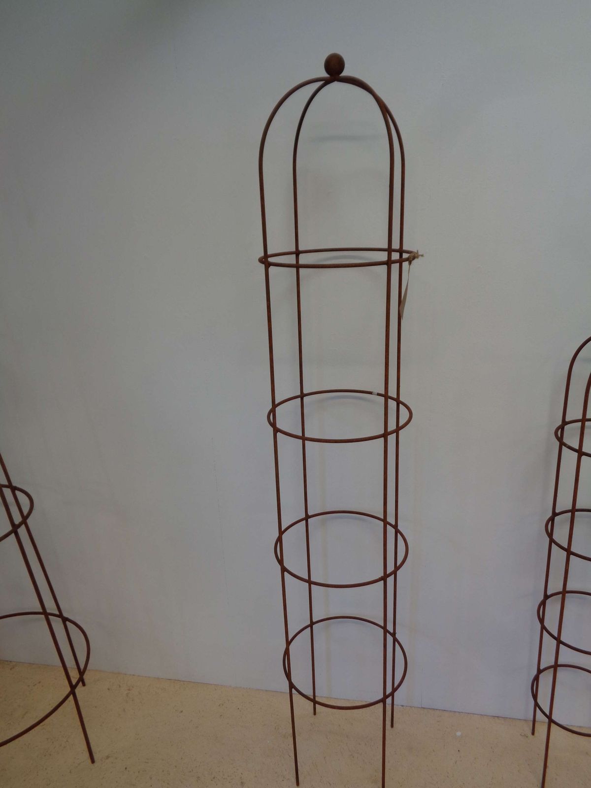 Garden Metal Obelisk Plant Support   Large