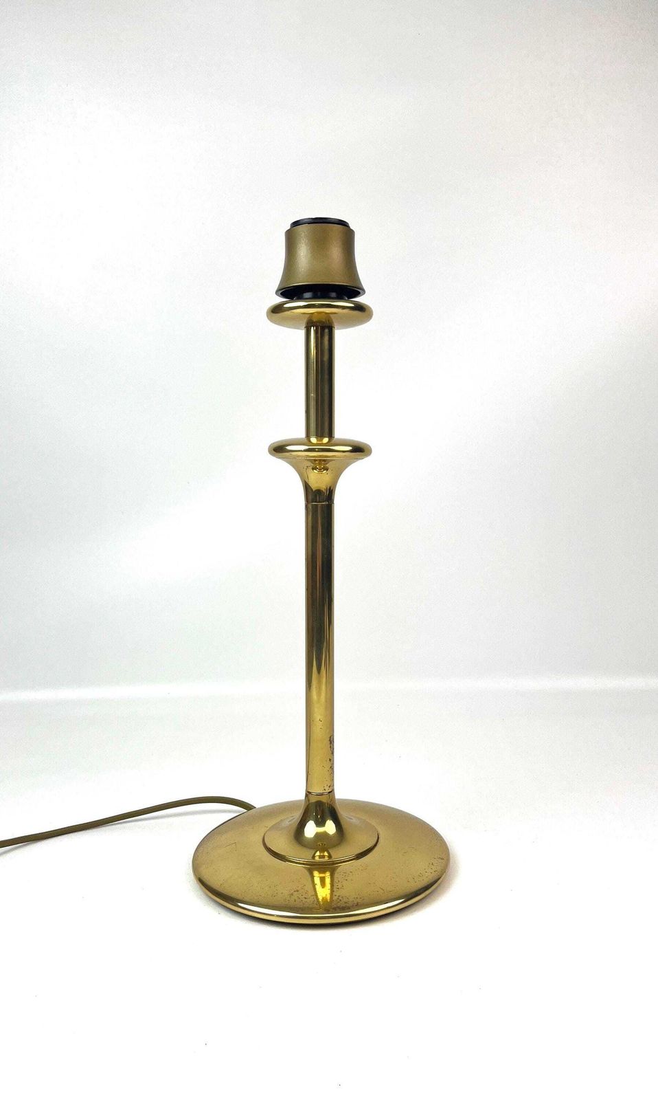 Stunning Large Mid Century Mushroom Cocoon Desk Lamp By Hustadt Germany 1960 photo for sale