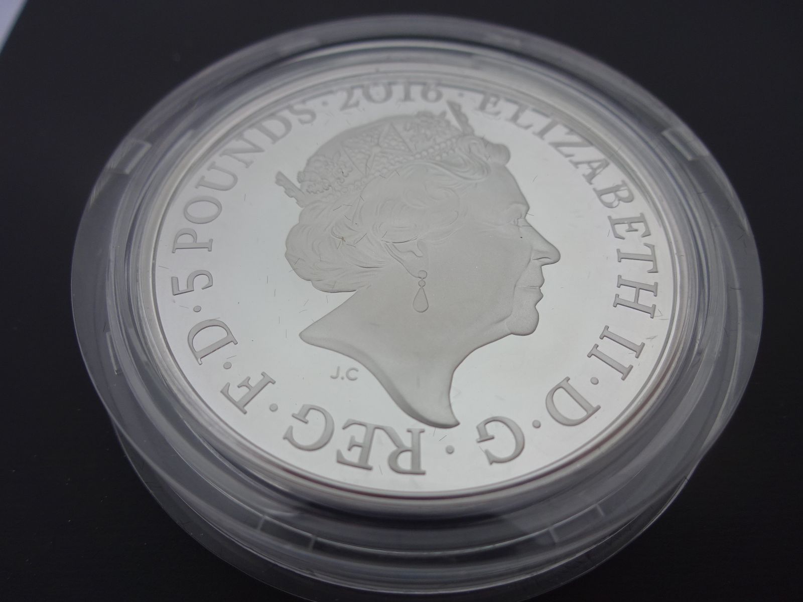 2016 Royal Mint Queens 90th Birthday £5 Coin photo for sale