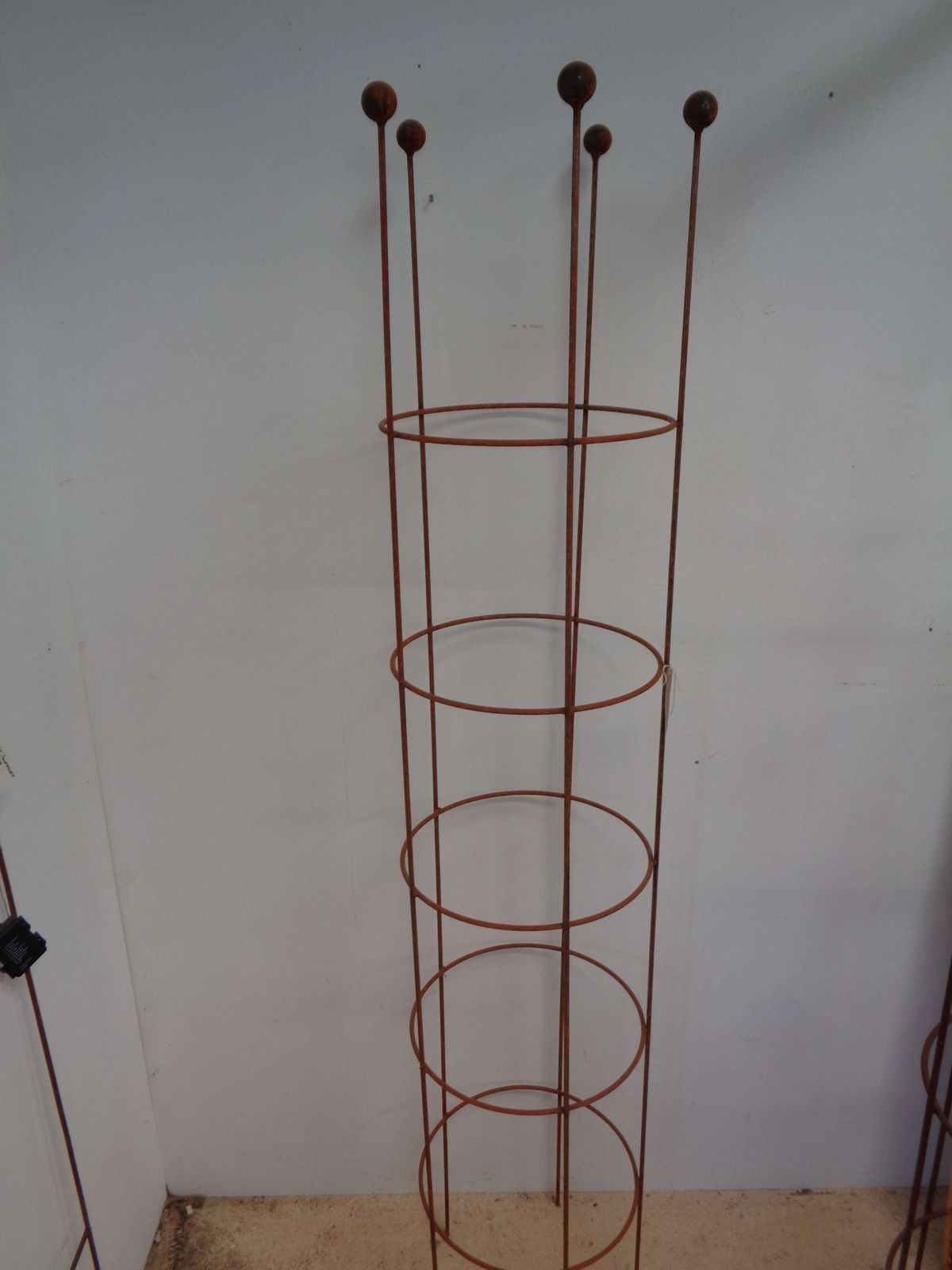 Garden Metal Turret Obelisk Plant Support   Large