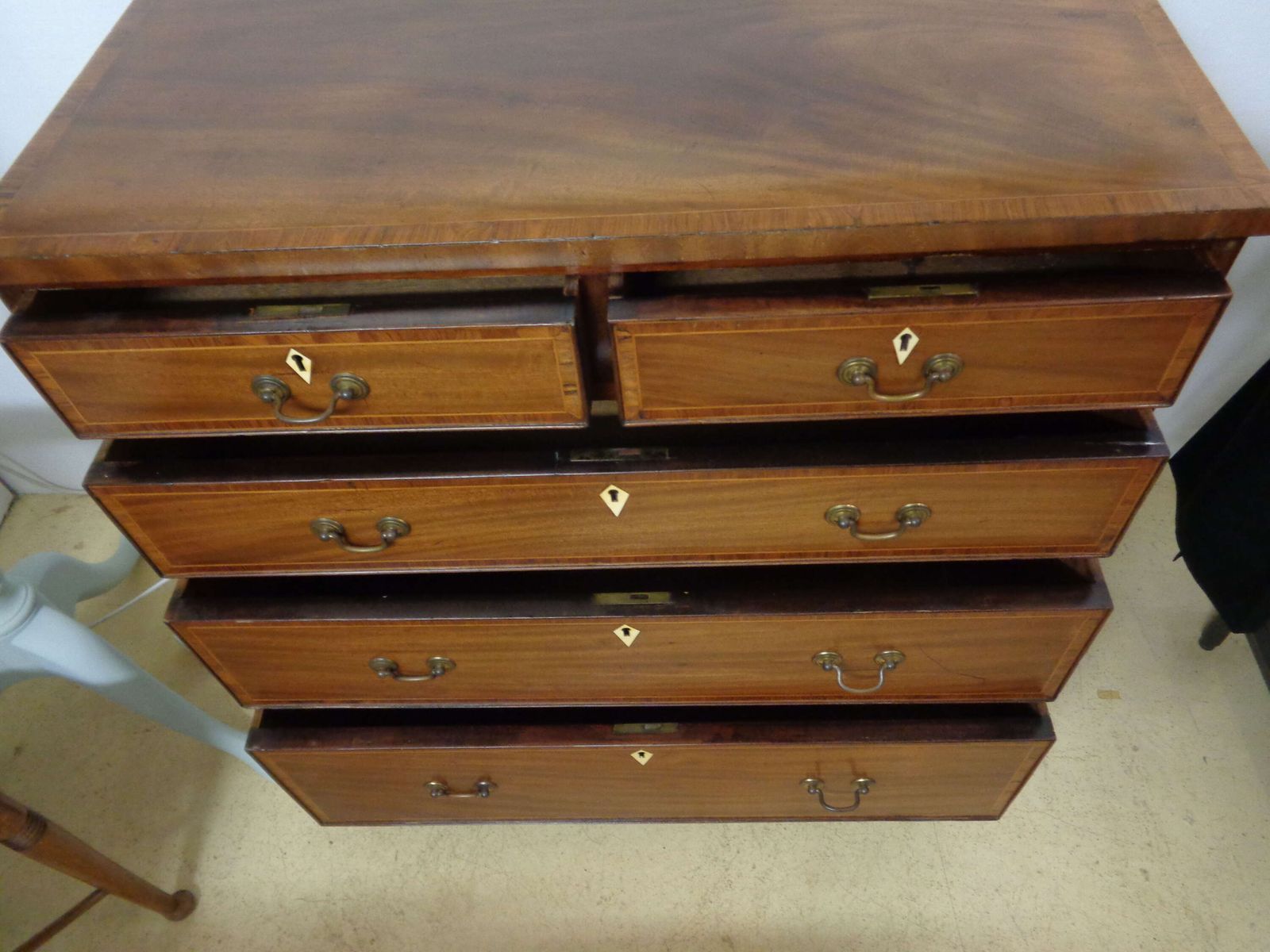 Elegant Antique Chest Of Drawers photo for sale