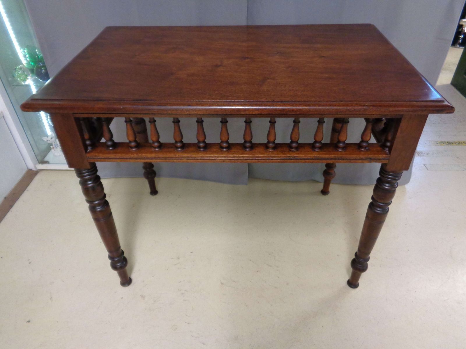 Antique Galleried Table photo Furniture