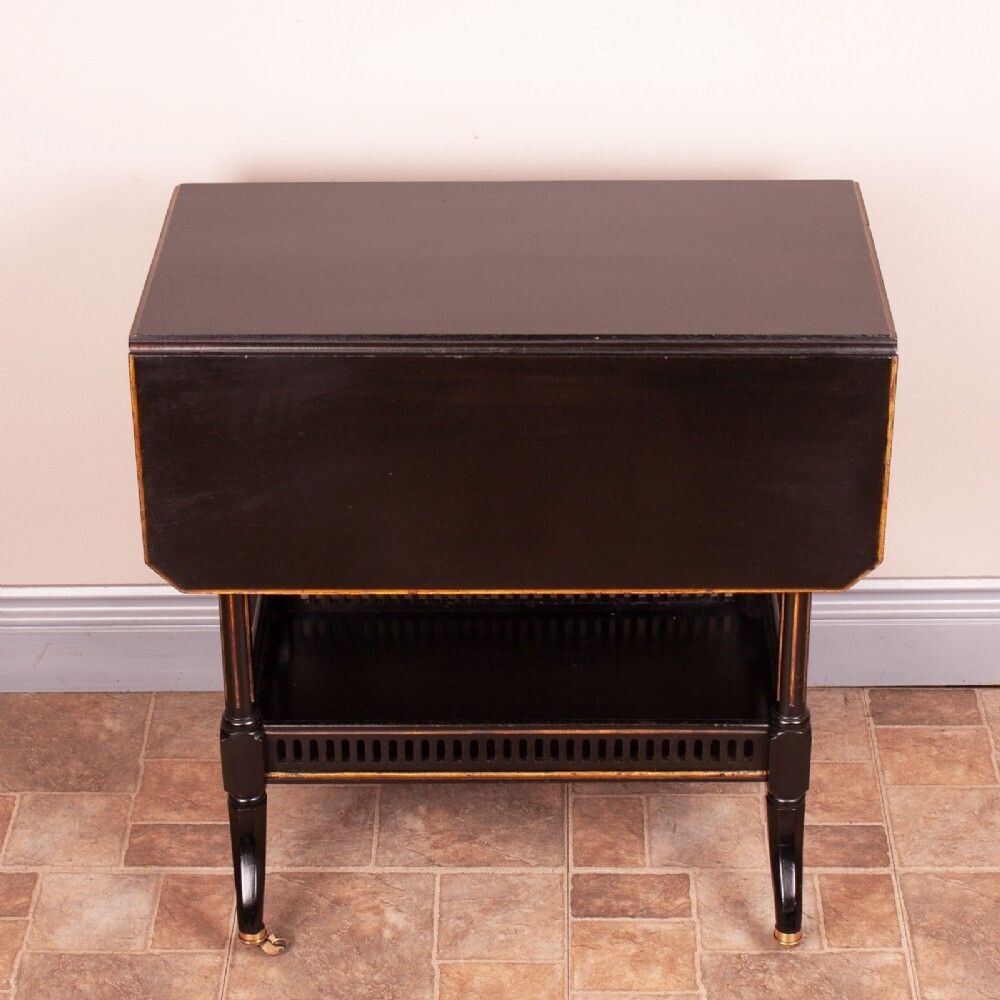 Victorian Aesthetic Movement Ebonised Sutherland Table By Jenks & Woods photo buy