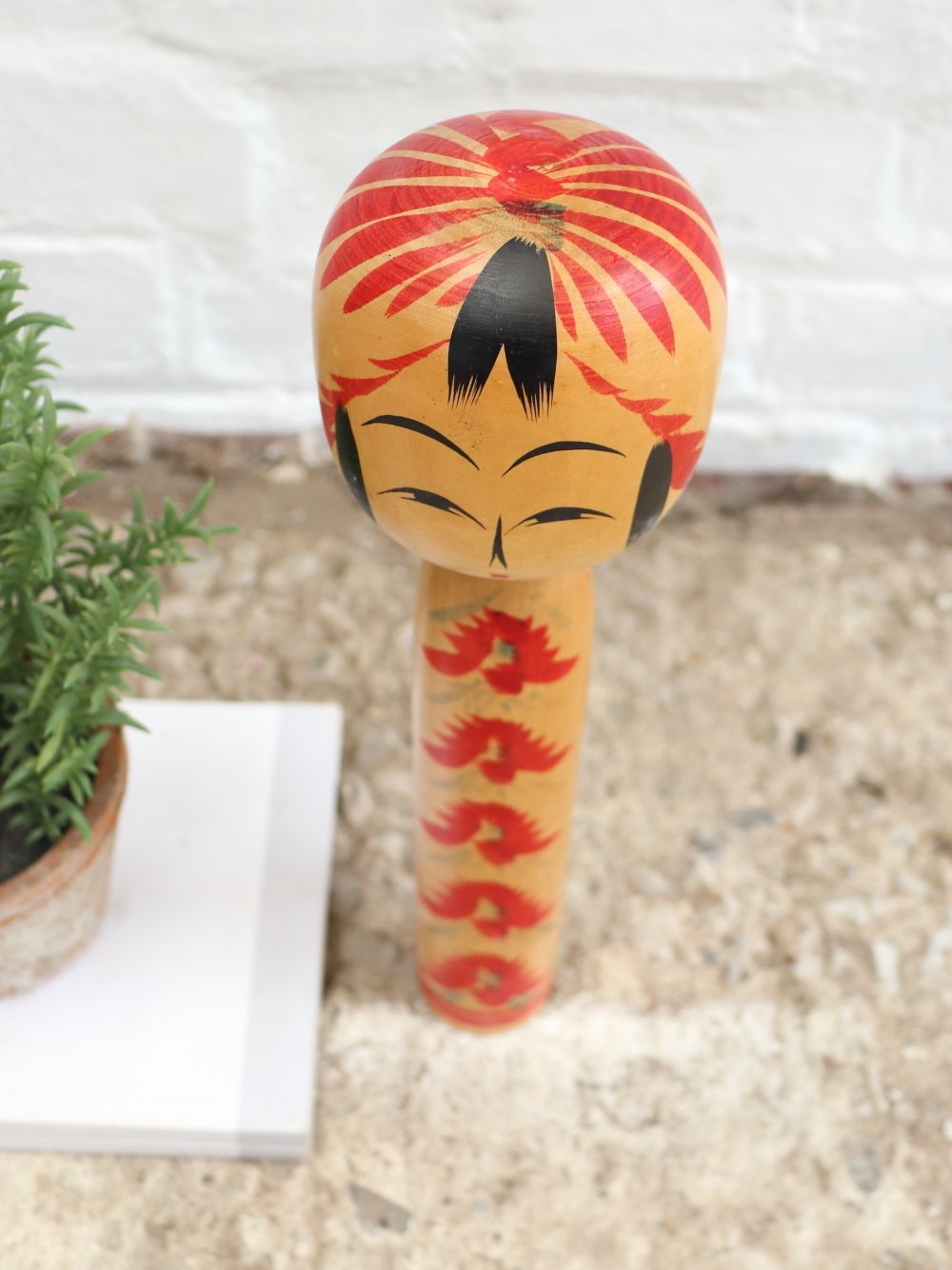 Medium Traditional Japanese Kokeshi Doll photo 55.0