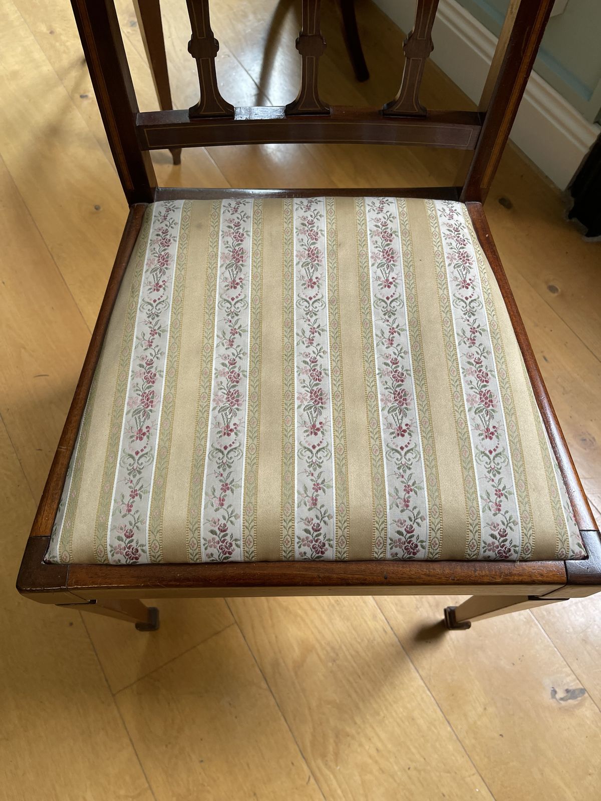 Set Of Four Edwardian Style Chairs photo furniture