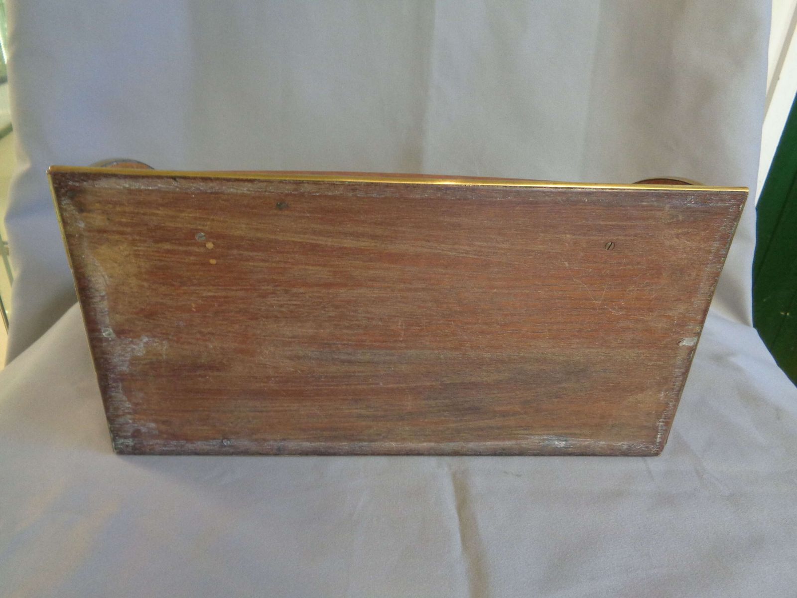 Art Deco Brass Trimmed Desk Tidy photo buy