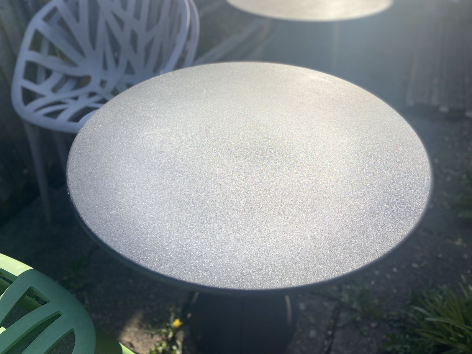 Vitra Vegetal Design Classic Set Of  4 Outdoor Chairs With Driade Kissi Kissi Table photo buy