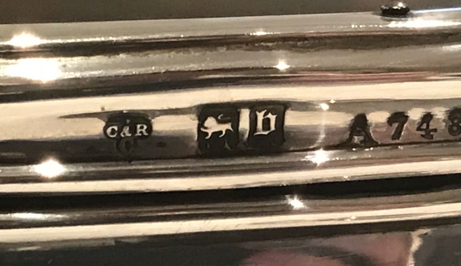 Rare Asprey London Sterling Silver 1917 Jewellery Box Charles & Richard Comyns photo for sale